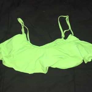 NEON GREEN HOLLISTER BIKINI  TOP💚